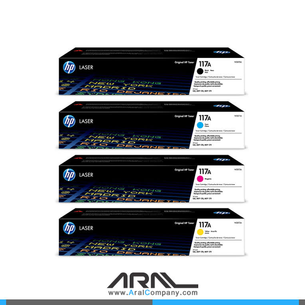 قیمت خرید کارتریج تونر اچ پی رنگی مدل 117A
