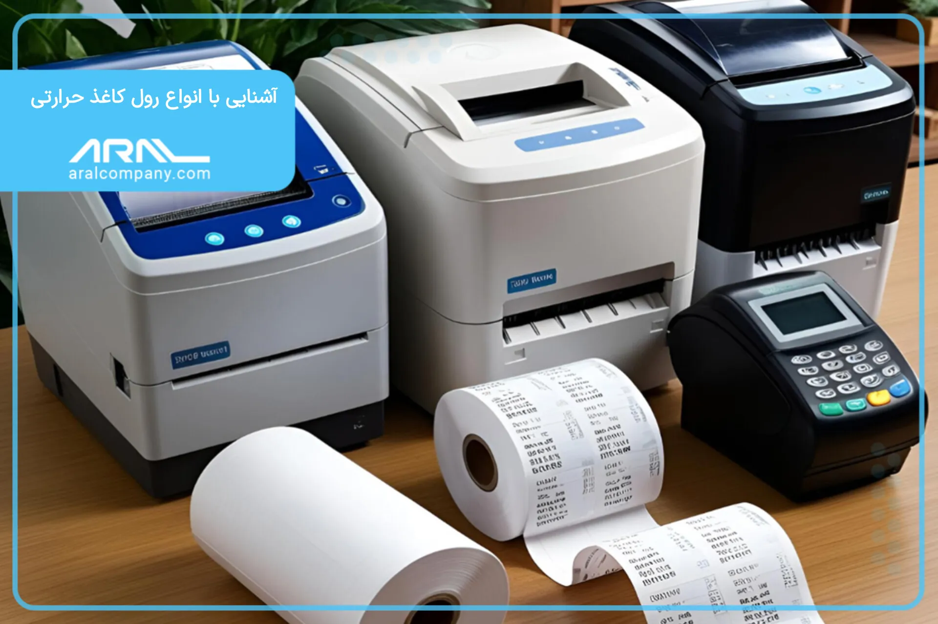 آشنایی با انواع رول کاغذ حرارتی - آرال رول آریا