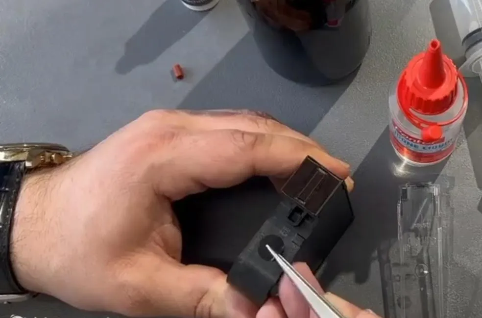 شارژ کارتریج جوهرافشان hp مرحله دوم