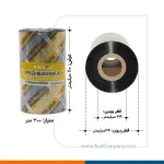 ریبون پرمیوم وکس 300*110 فروشگاه آرال