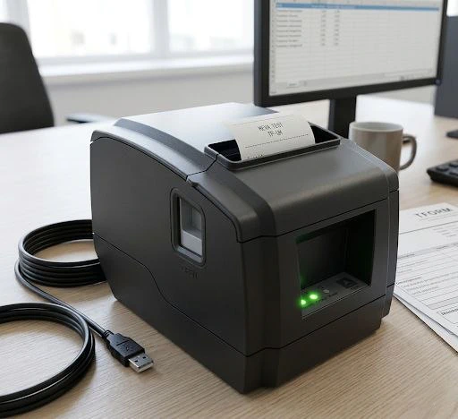 نصب فیش پرینتر با کابل شبکه 2